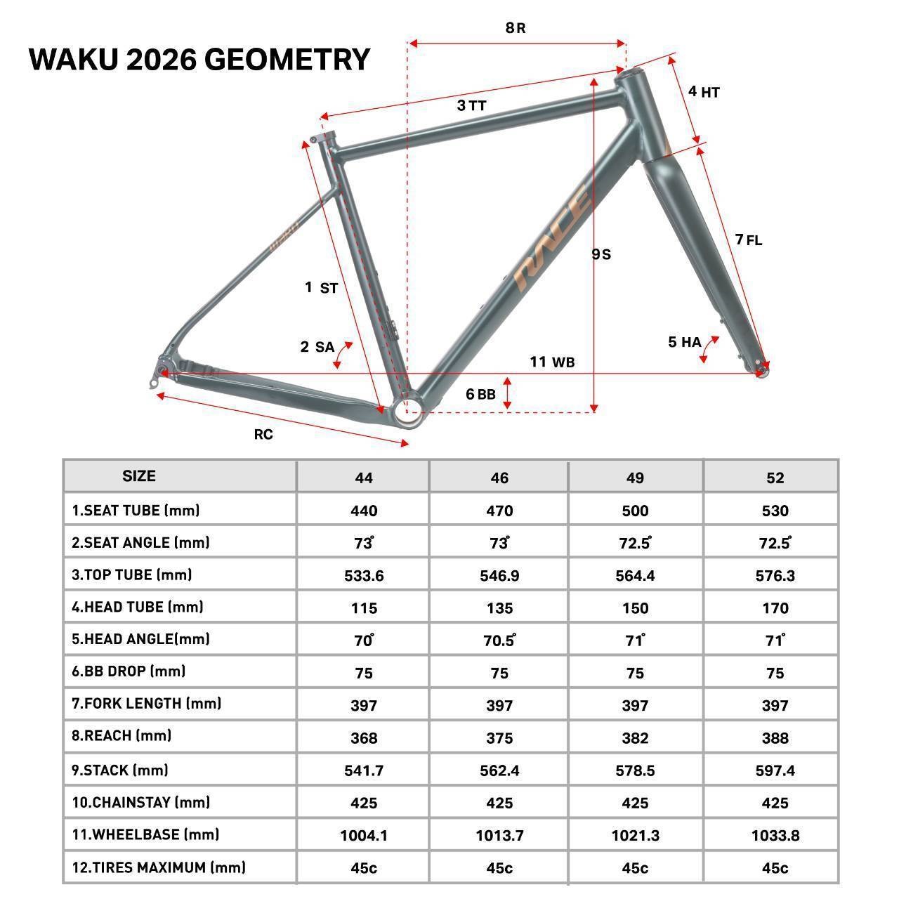 KAZE RACE WAKU 2026 Flat-Bar Gravel Bike | Shimano 105 2×11-Speed | Mosso Alu 7046 Frame | ฿29,500