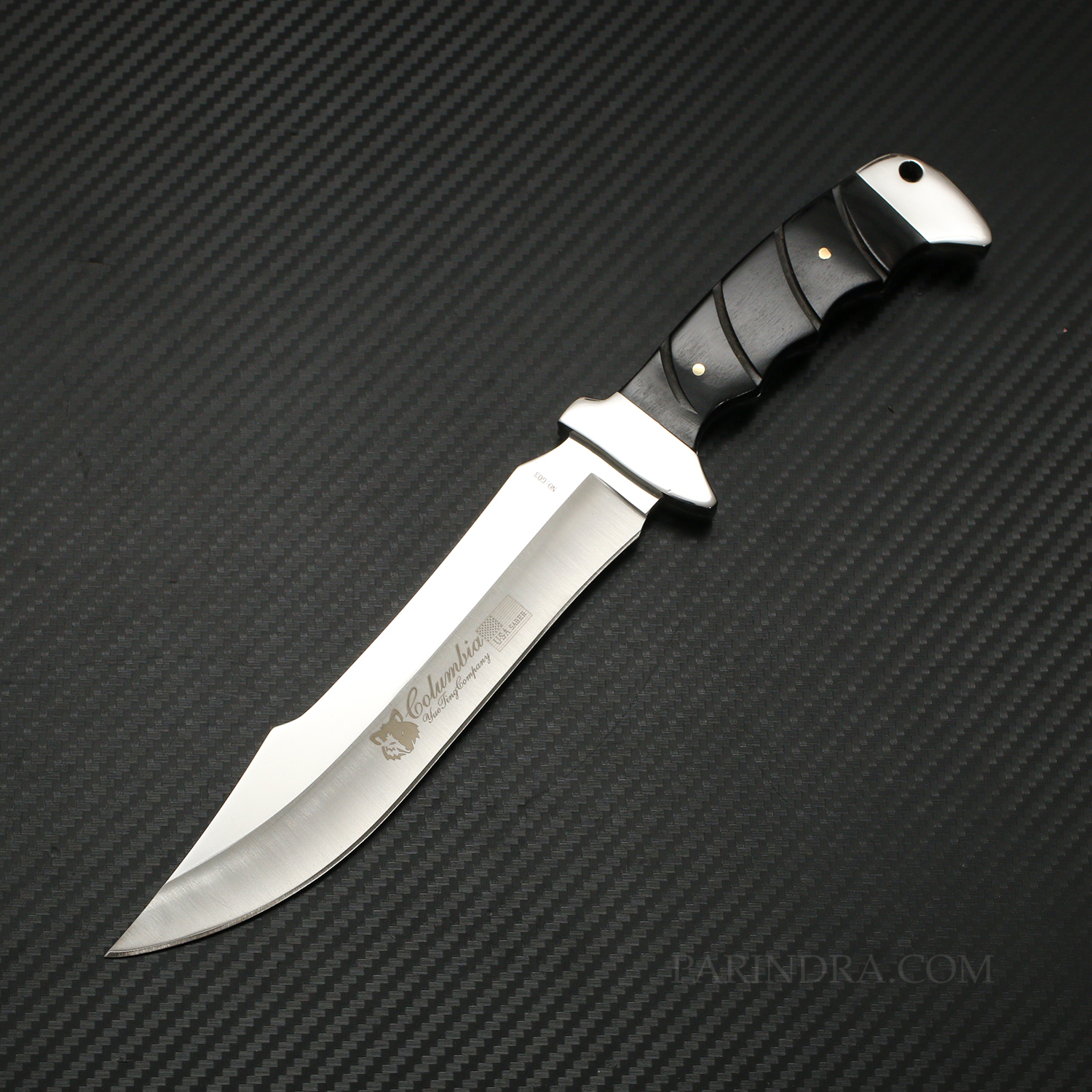 มีดเดินป่า COLUMBIA รุ่น G03 ใบมีดสวย คมมาก สำเนา