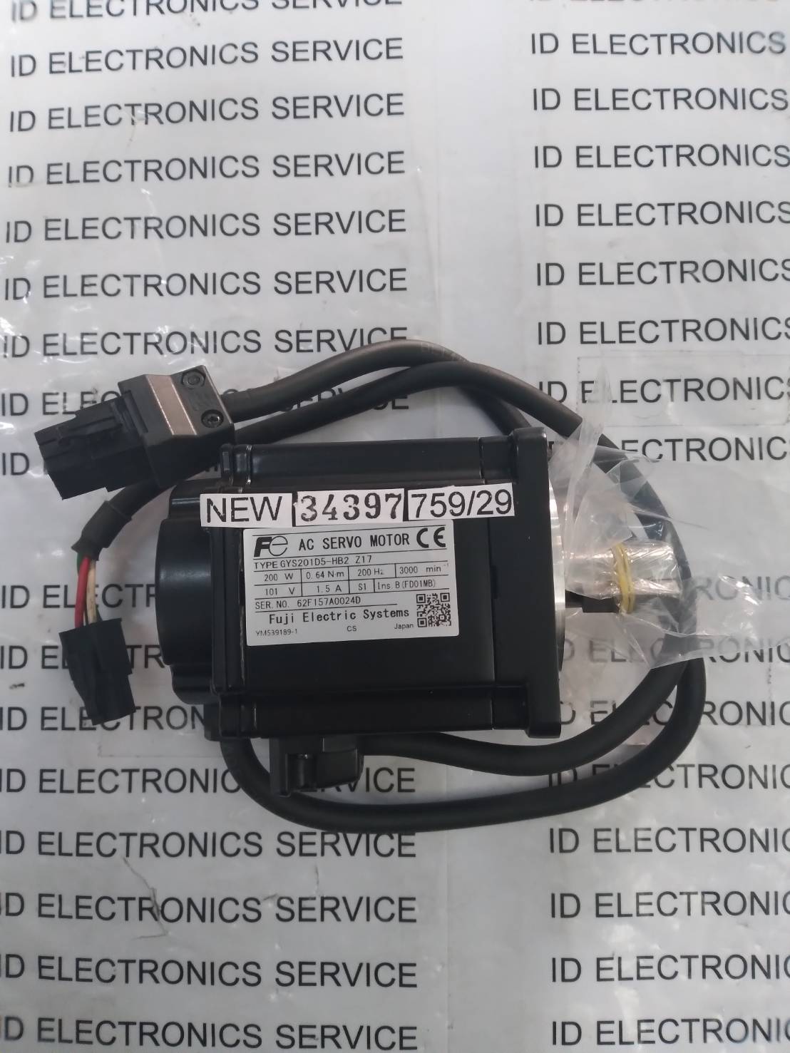 GYS201D5-HB2 Z17 SERVO MOTOR " FUJI "
