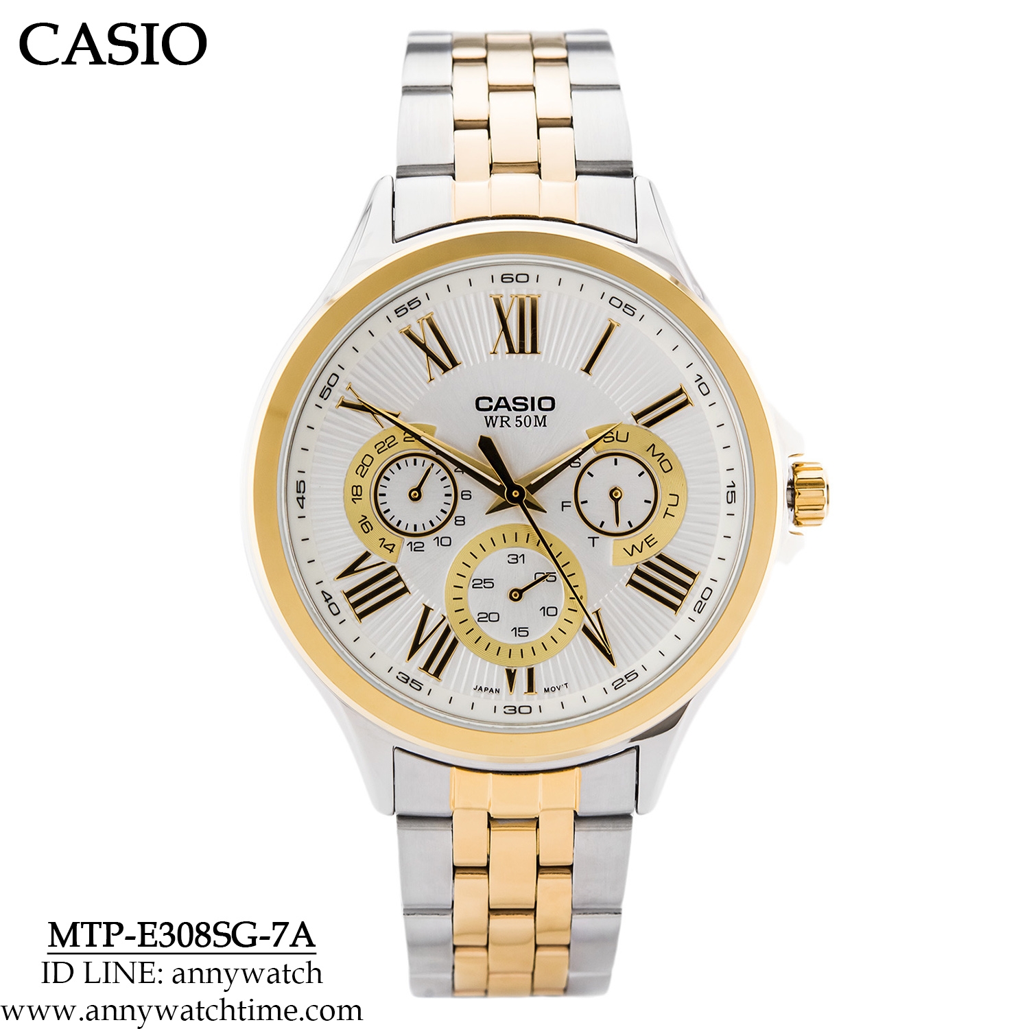 CASIO MTP-E308SG-7A