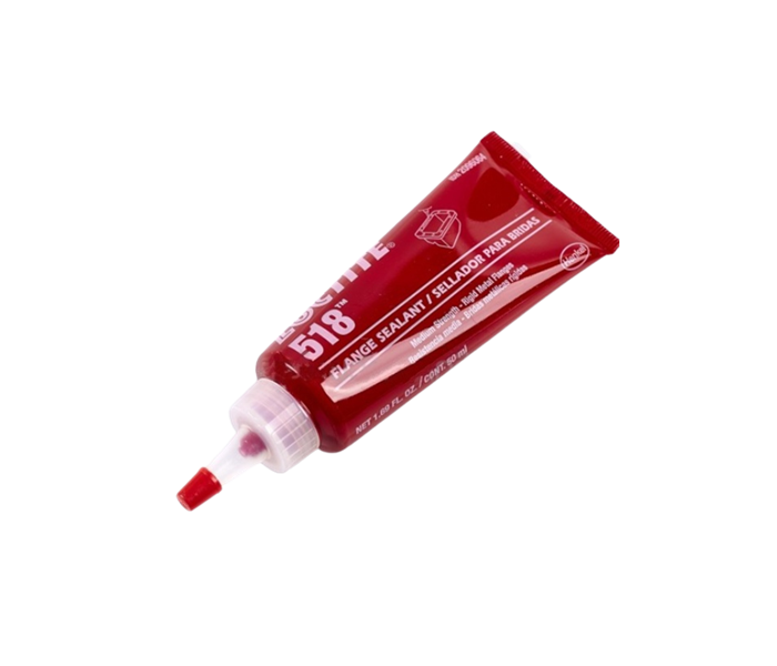 น้ำยาซีลหน้าแปลน LOCTITE รุ่น 518 ขนาด 50ml. กาวซีลหน้าแปลน, ปะเก็นเหลว, แรงยึดปานกลาง, สำหรับผนึกหน้าแปลนทั่วไป, ทนน้ำมันได้ดีเยี่ยม, เหมาะสำหรับใช้งานหน้าแปลนเหล็กกล้า Pn.L121-0518 (แท้) ##