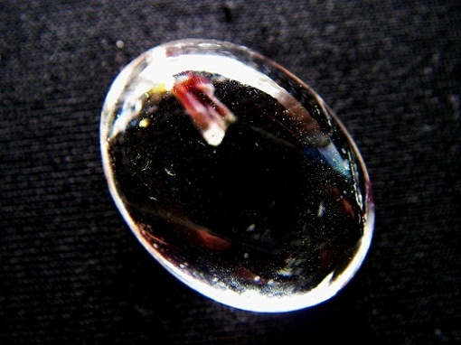 QU0032 แก้วใสแร่ผุดซ้าย-ขวา แก้วเข้าแก้ว มองดูสมราคาขนาดแก้ว 16.94x22.53x10.64 มม. น้ำหนักแก้ว 27.14 ct.