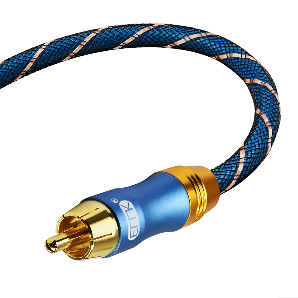 ขาย ERTK Coaxial Blue สาย Coaxial เกรดพรีเมี่ยม สำหรับเครื่องเสียง