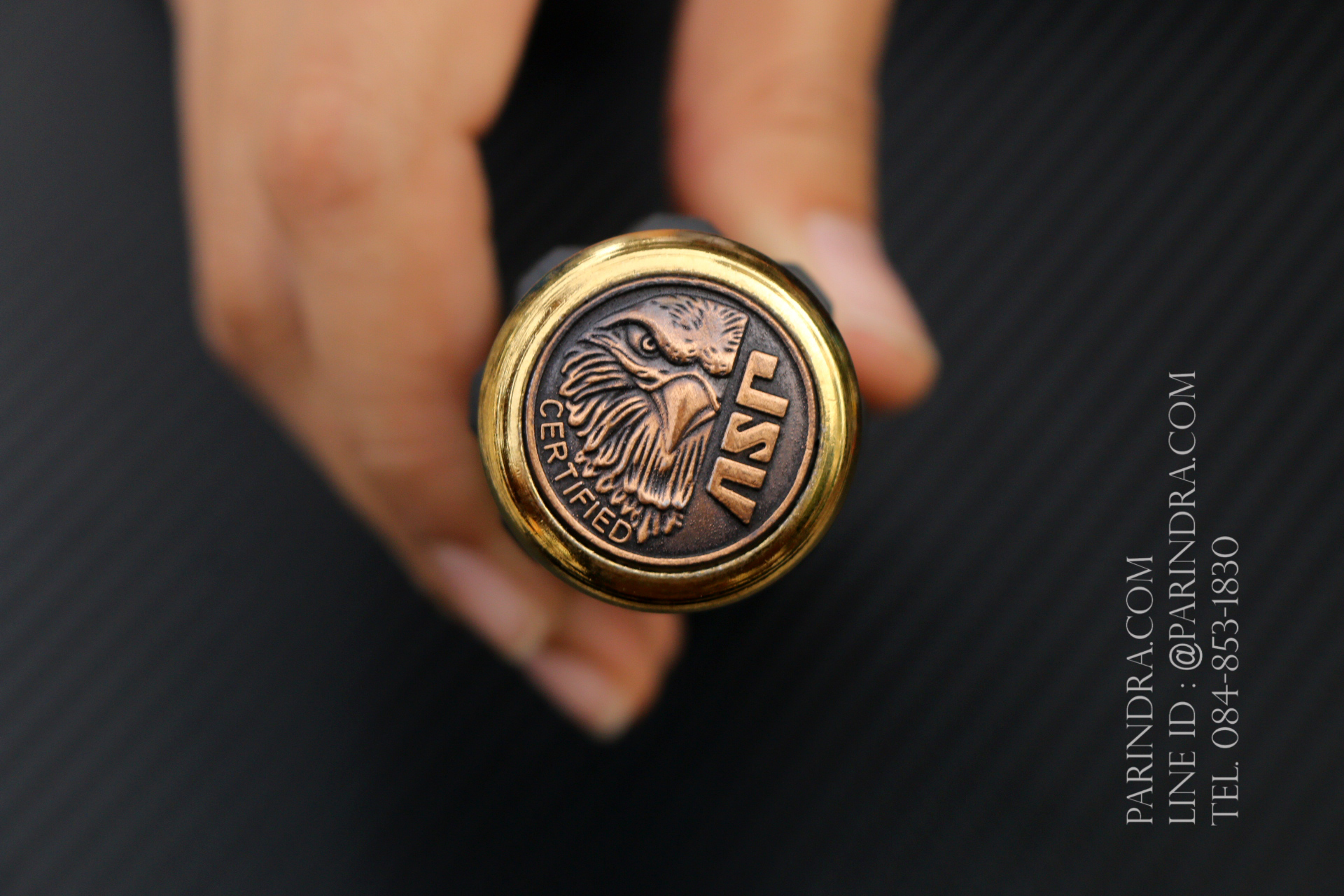 ดิ้วเหล็กอย่างดี Eagle Baton Patened 26 สีทอง ขนาด 25 นิ้ว