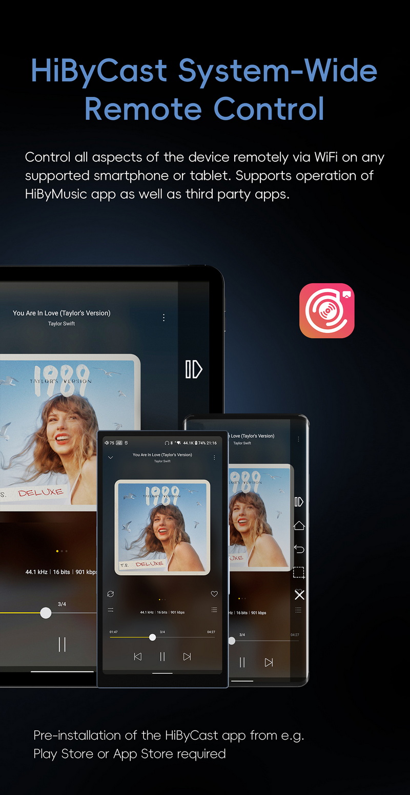 Hiby R6 PRO MAX DAP พกพาเรือธงชิป ES9039MS Pro x2 รองรับ MQA ประกันศูนย์ไทย