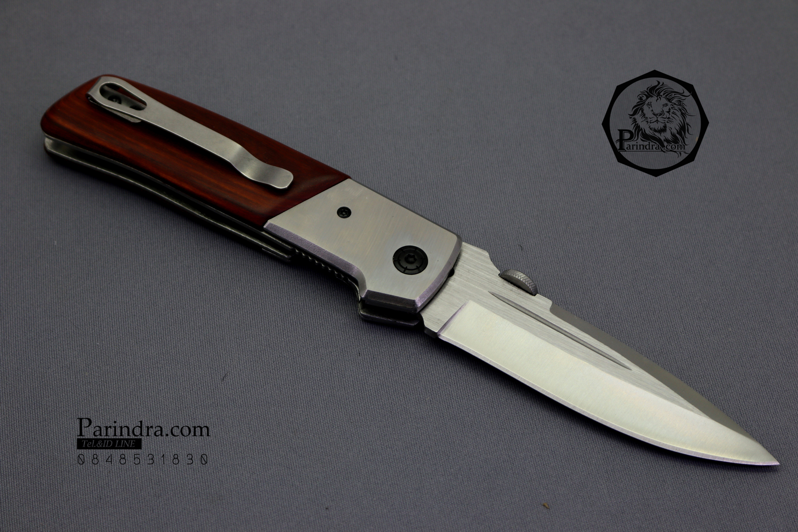 มีดพับสำหรับพกพาขนาดกลาง Browning รุ่น Da50 ด้ามไม้ (OEM)