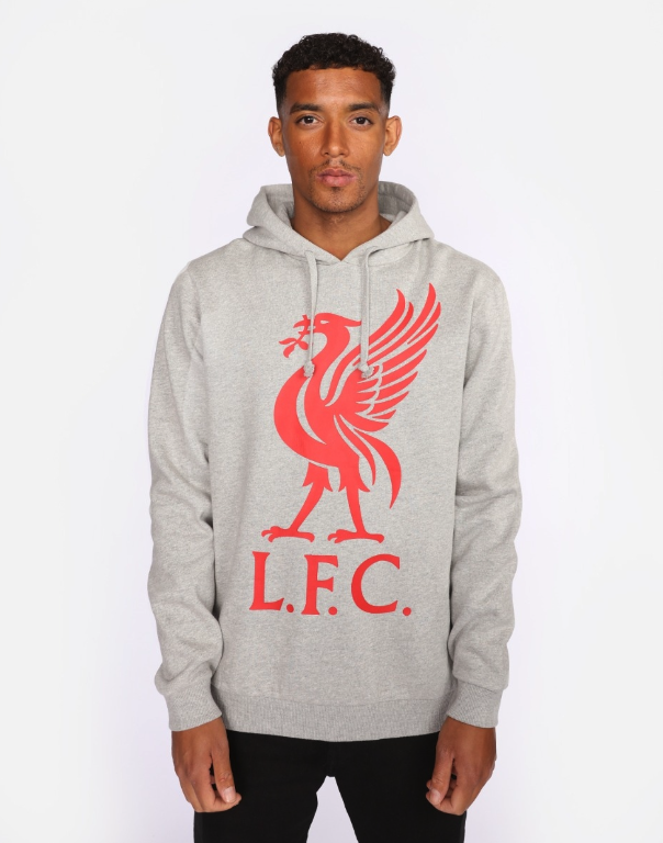 เสื้อฮู้ดลิเวอร์พูล Liverbird Grey ของแท้