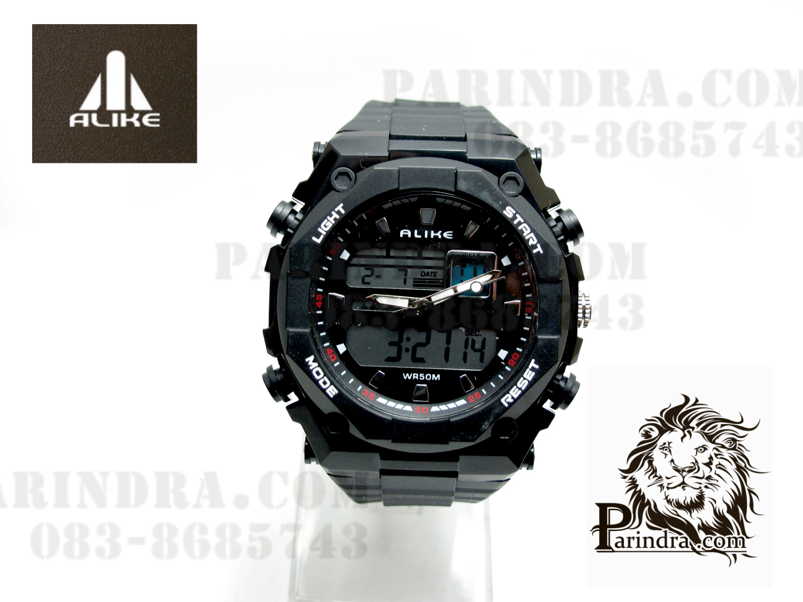 นาฬิกาข้อมือ ALIKE Sport Watch รุ่น AK1275 สีดำล้วน