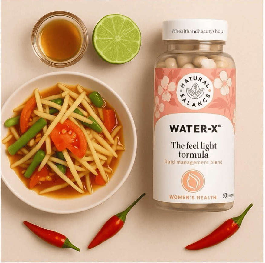 Natural Balance, Water-X, Herbal Blend, Maximum Strength 60 Veggie Caps