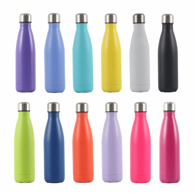 กระบอกสแตนเลส ทรงโบว์ลิ่ง 500 ml