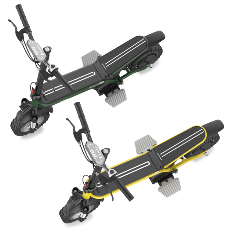 สกู๊ตเตอร์ไฟฟ้า PXID F1 ELECTRIC SCOOTER โช๊คหน้า+หลัง มอเตอร์ 500 วัตต์ ความเร็วสูงสุด 45กม./ชม, 10Ah 48V (30กม.) เดินทางได้ 30-40 กม.