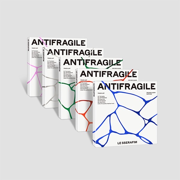 PRE. #LE SSERAFIM - 2nd Mini Album [ANTIFRAGILE] (Compact Ver.) (Random Ver.) +Special Gift 15-10 (นำเข้า 14-25 วัน)