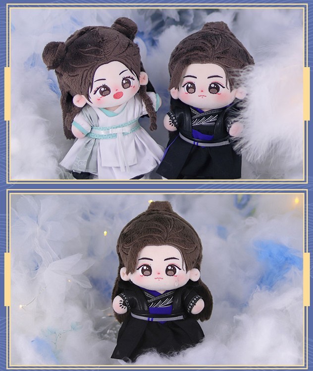 ตุ๊กตา (20cm.) เทียนเย่า & เยี่ยนหุย ซีรี่ย์ ล่าหัวใจมังกร (Official Goods)