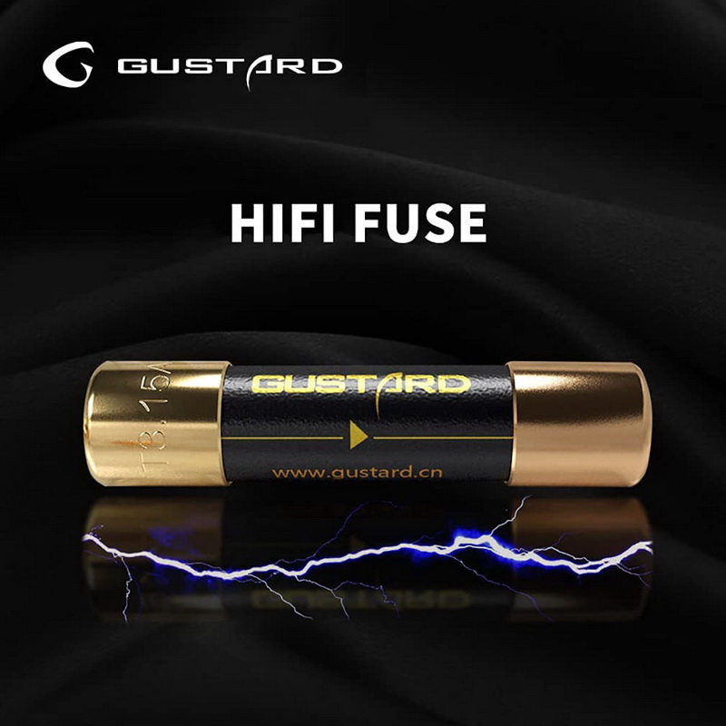 Gustard Fuse ฟิวส์สำหรับอุปกรณ์เครื่องเสียง เพิ่มช่วงการได้ยินและลดการบิดเบือนเสียง