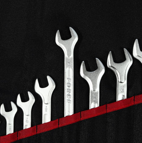 ชุดประแจแหวนข้างปากตาย (14ชิ้น) ฟอร์ซ (FORCE) [หน่วย นิ้ว ] Pn.5141SC (*)