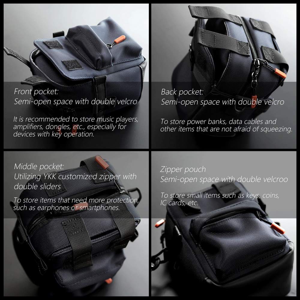 ขาย DD C2022 กระเป๋าพกพาอเนกประสงค์ สำหรับ หูฟัง, DAP, DAC หรืออื่นๆ