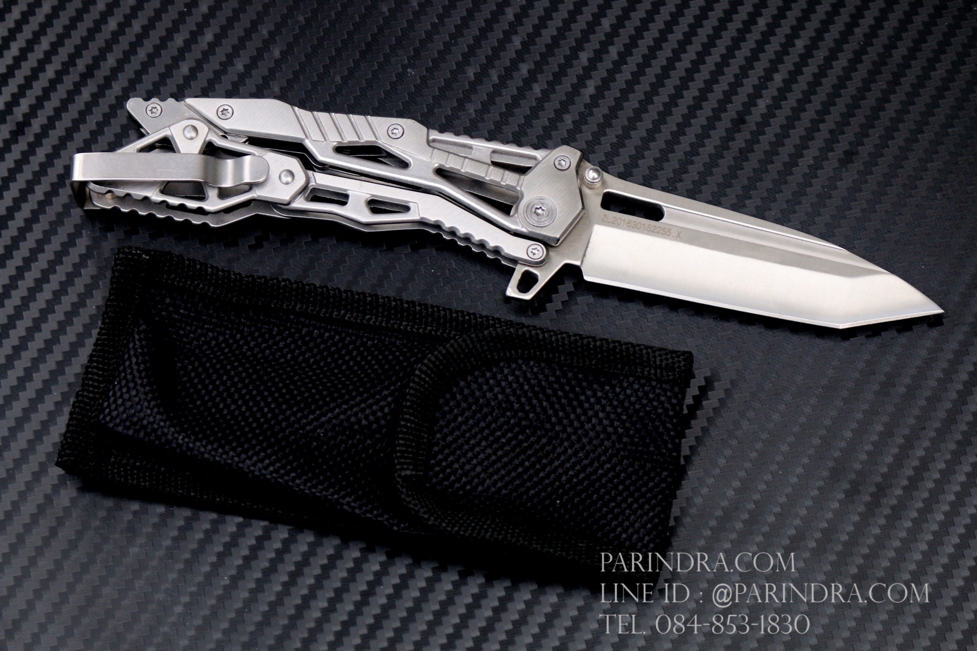 มีดพับ COLUMBIA Jinlang Transformer รูปทรงสวย โลหะทั้งตัว