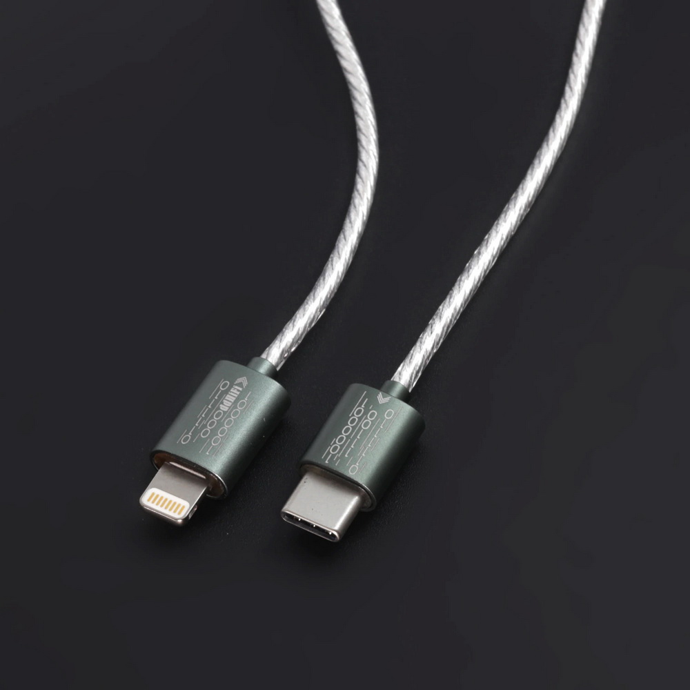 ขาย DD MFi06S สายแปลง Lightning เป็น USB TypeC สายชุบเงิน 6N OCC
