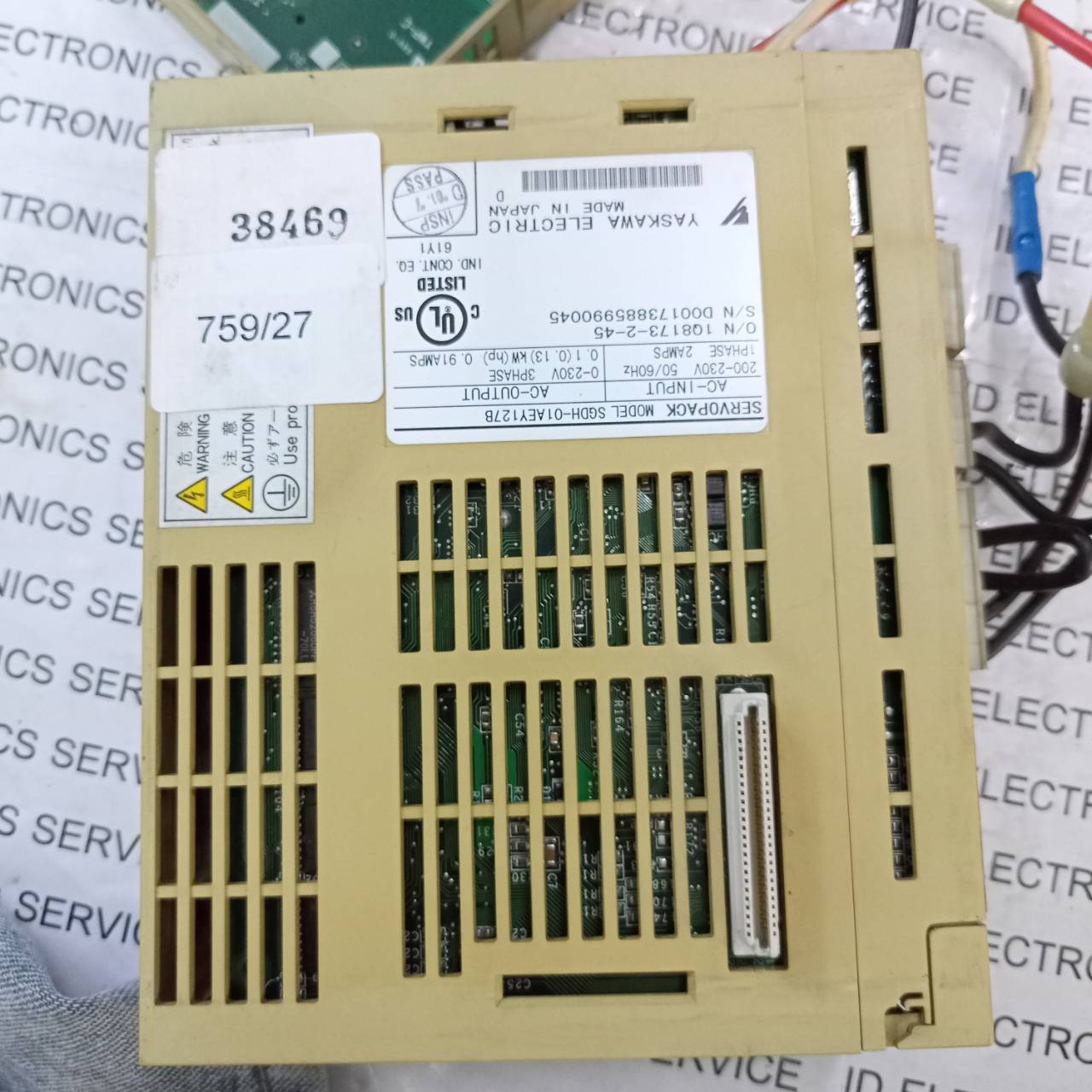 SGDH-01AEY127B SERVO DRIVE " YASKAWA "