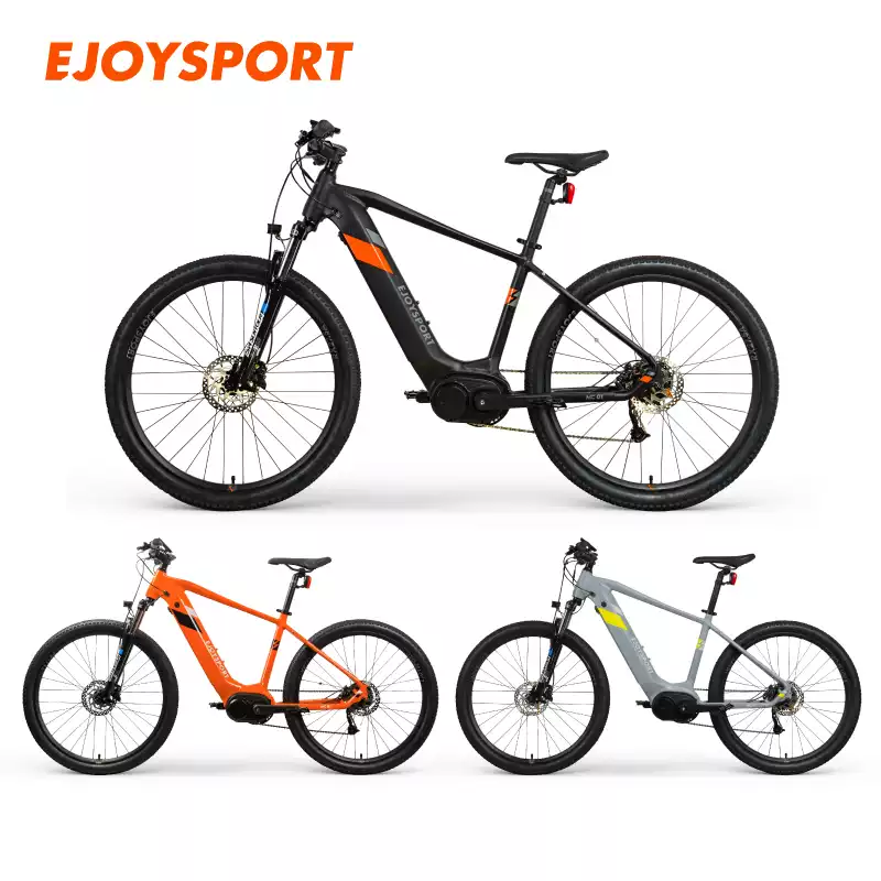 จักรยานไฟฟ้า EJOYSPORT MC-01 E+ Smart Hybrid 2025 | มอเตอร์กลาง 250W แรงบิด 100Nm | แบต Samsung 504Wh | เกียร์ Shimano 9 สปีด