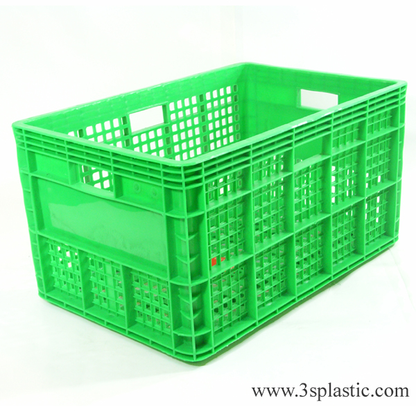 ลังโปร่ง บรรจุ25kg. ขนาด 37 x 55.5 x 30.5 เกรดA HDPE เบอร์ 426 แพ็ค 3 ใบ