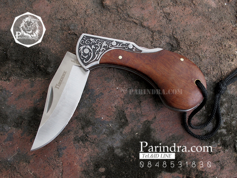 มีดพับ Boda ตั้งแคมป์ ตกปลา ขนาด รูปทรงแปลก สวยงามครับ #001