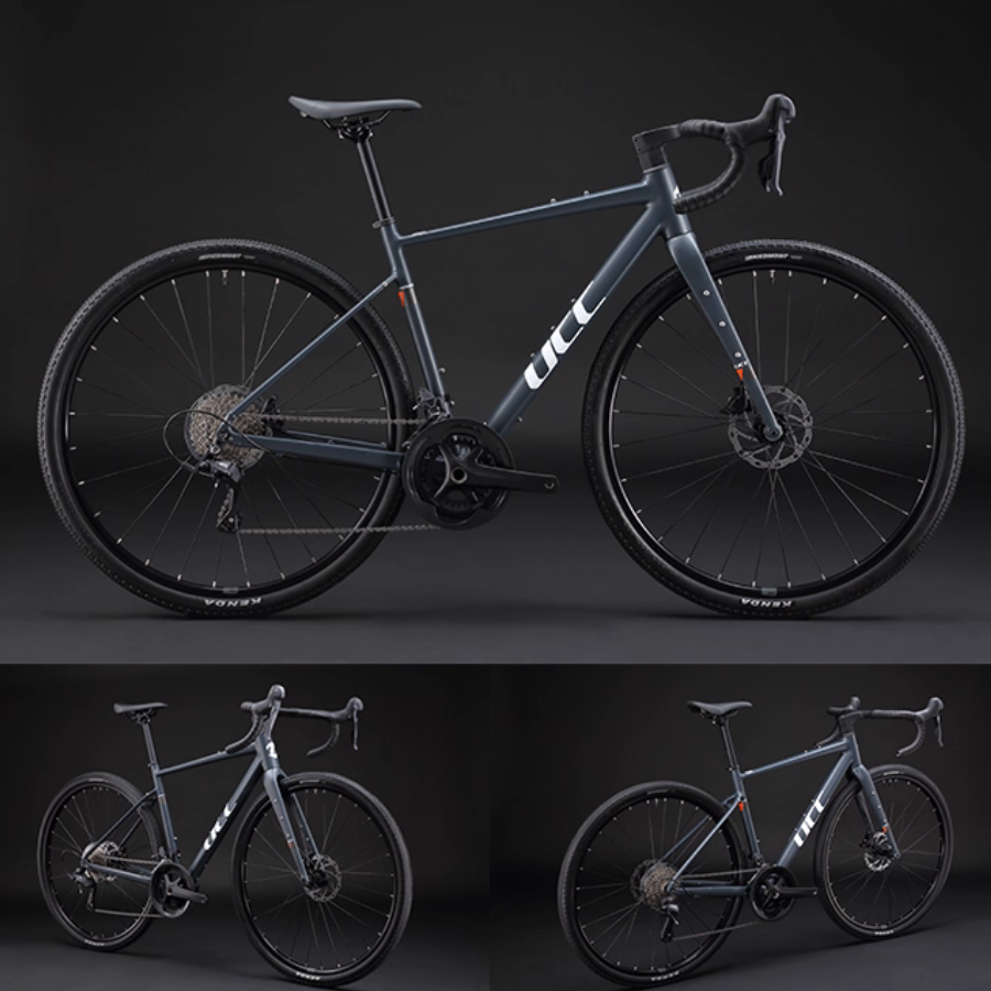 จักรยาน UCC New Gravel AL HD 18S 2025 | เฟรมอลูมิเนียม + ตะเกียบคาร์บอน | 18 สปีด | เบรกไฮดรอลิค
