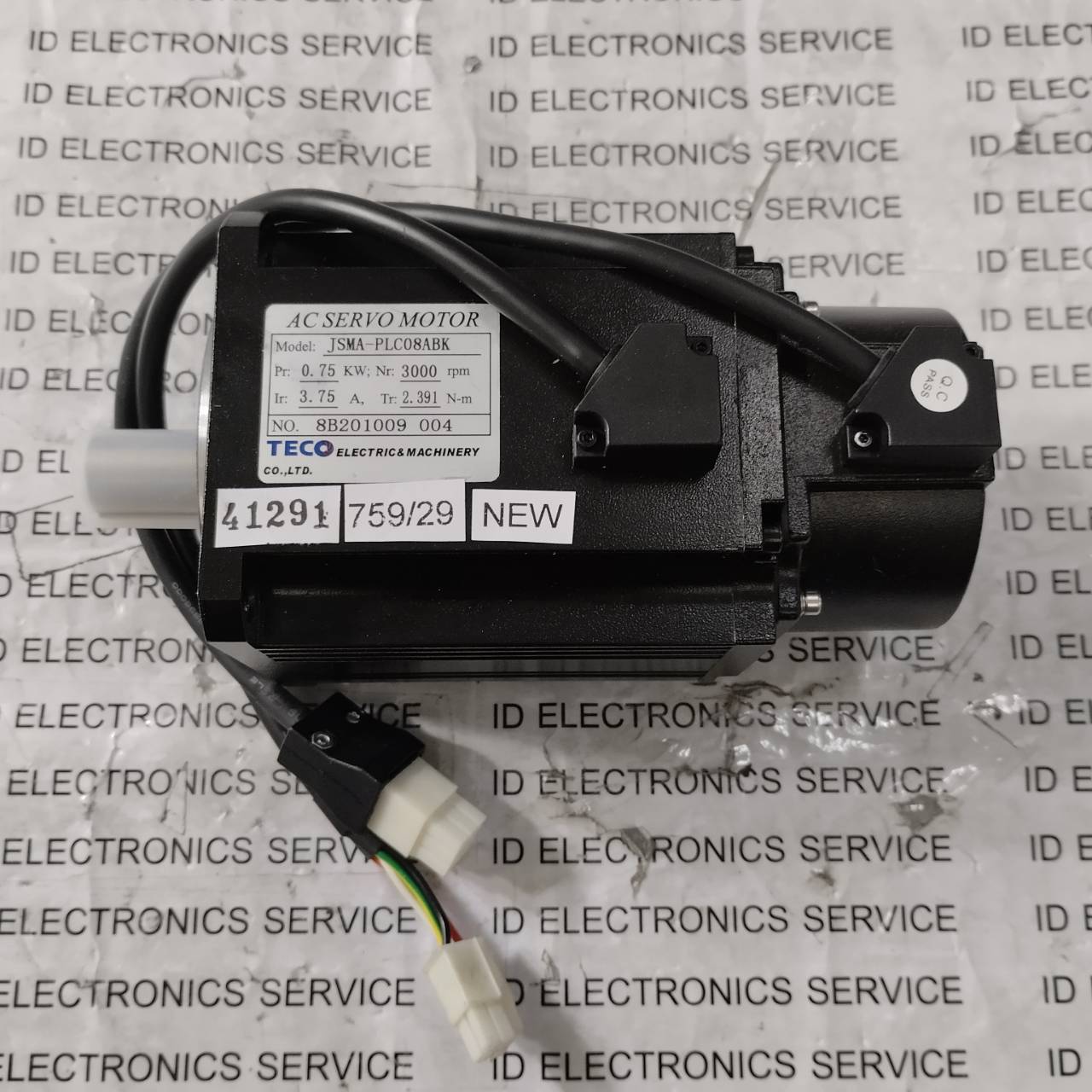 JSMA-PLC08ABK SERVO MOTOR " TECO "