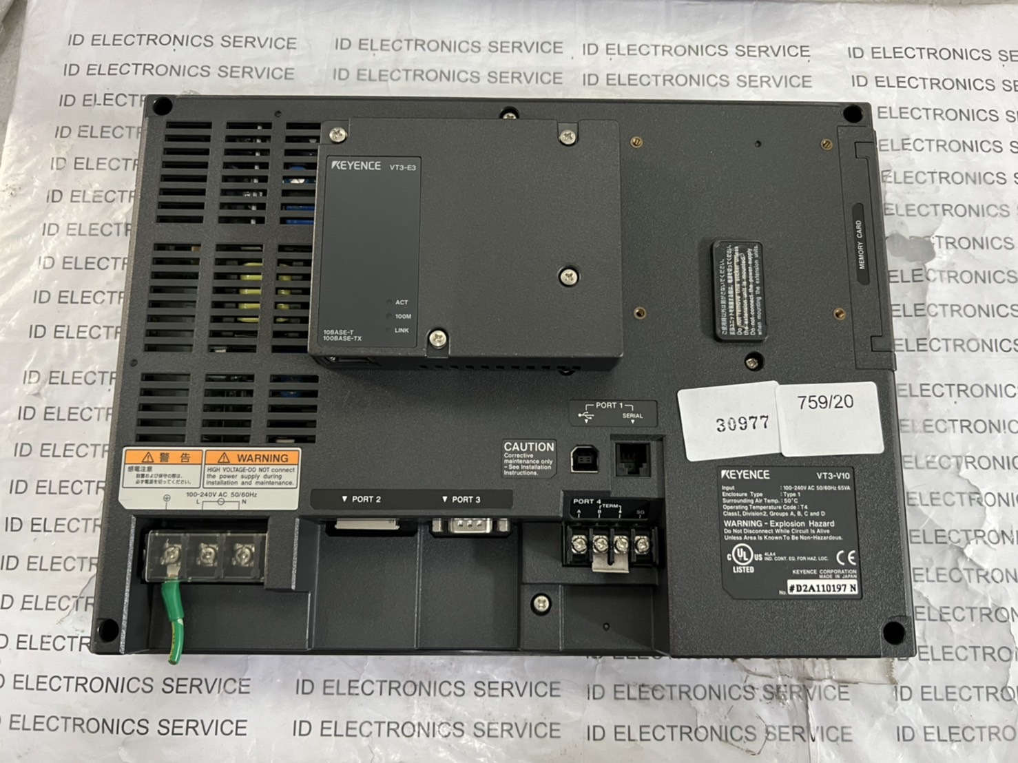 VT3-V10 HMI “ KEYENCE ”