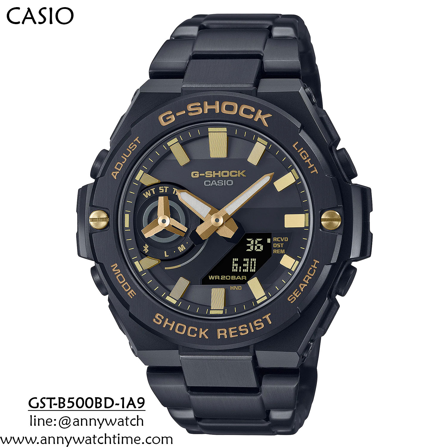 G-SHOCK GST-B500BD-1A9