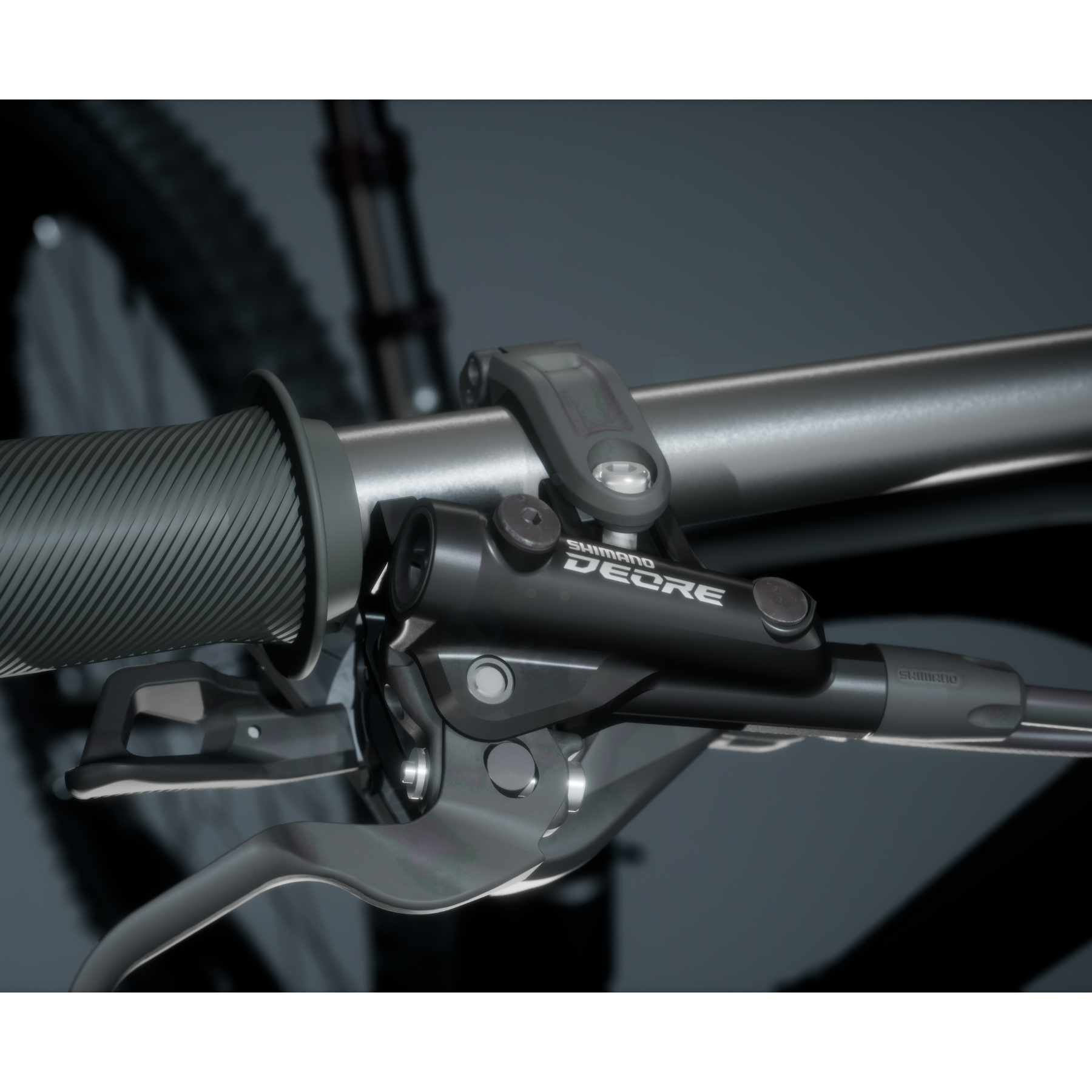 ชุดดิสเบรก DEORE, BLM6100/BRM6120, RESIN, 1000MM/ 1700MM, มีกล่อง (รุ่น 4 พอร์ต)