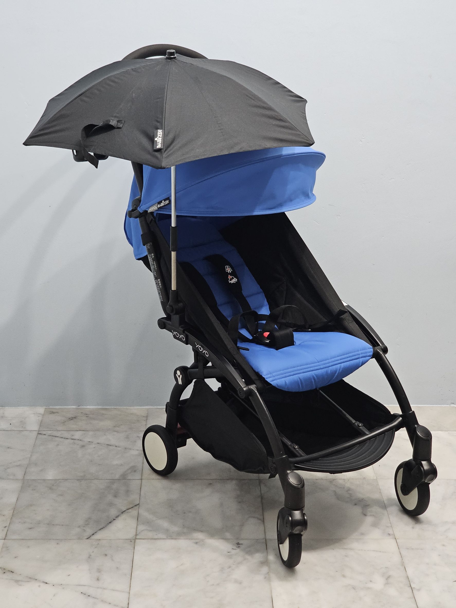 รถเข็นเด็ก Babyzen YoYo พับขึ้นเครื่องบินได้ สำหรับเด็ก 6 เดือนขึ้นไป มือสอง สภาพสวย แถมฟรี! ร่มและที่วางแก้วน้ำ