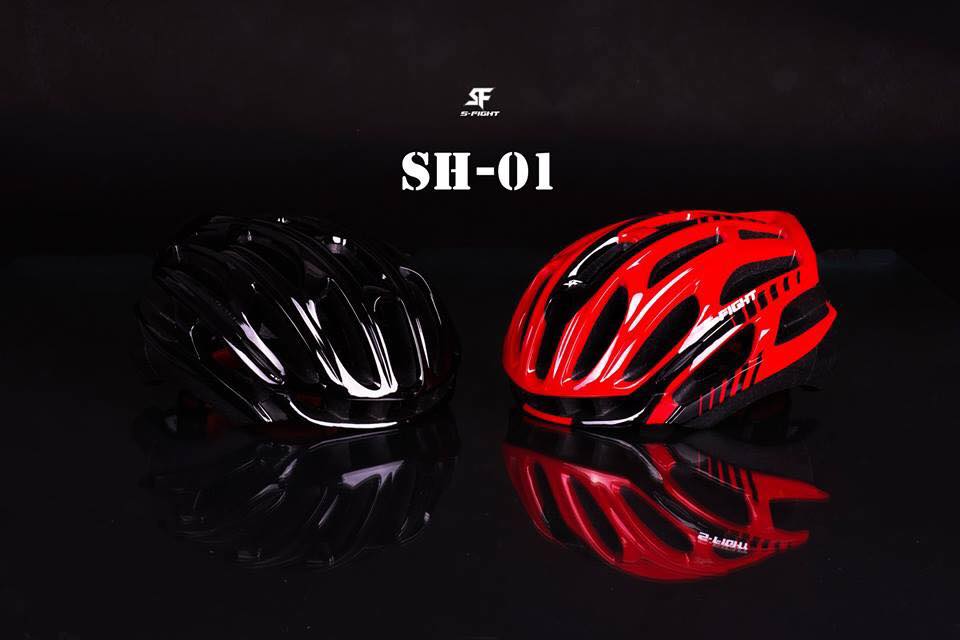 หมวกจักรยาน S-Fight Helmet In-mold, รุ่น SH-01, S555