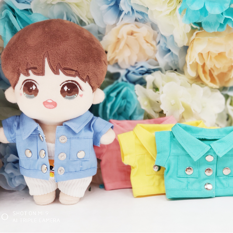 แจ็คเก็ตยีนส์หลากสี (สำหรับตุ๊กตา 20 cm.)