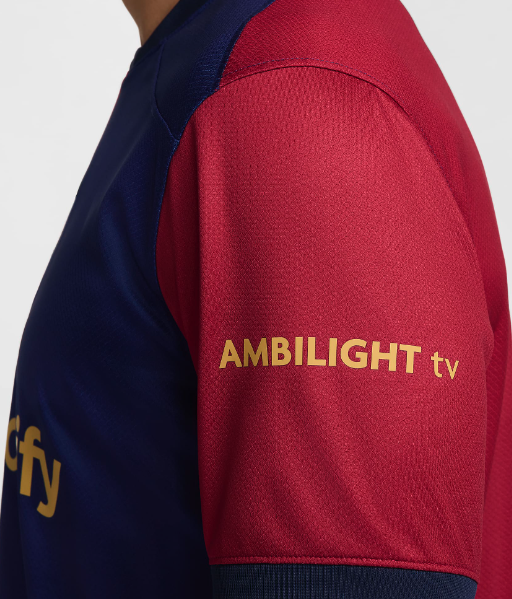 เสื้อบาร์เซโลน่า 2024 2025 ทีมเหย้ารุ่นสเตเดี้ยมของแท้