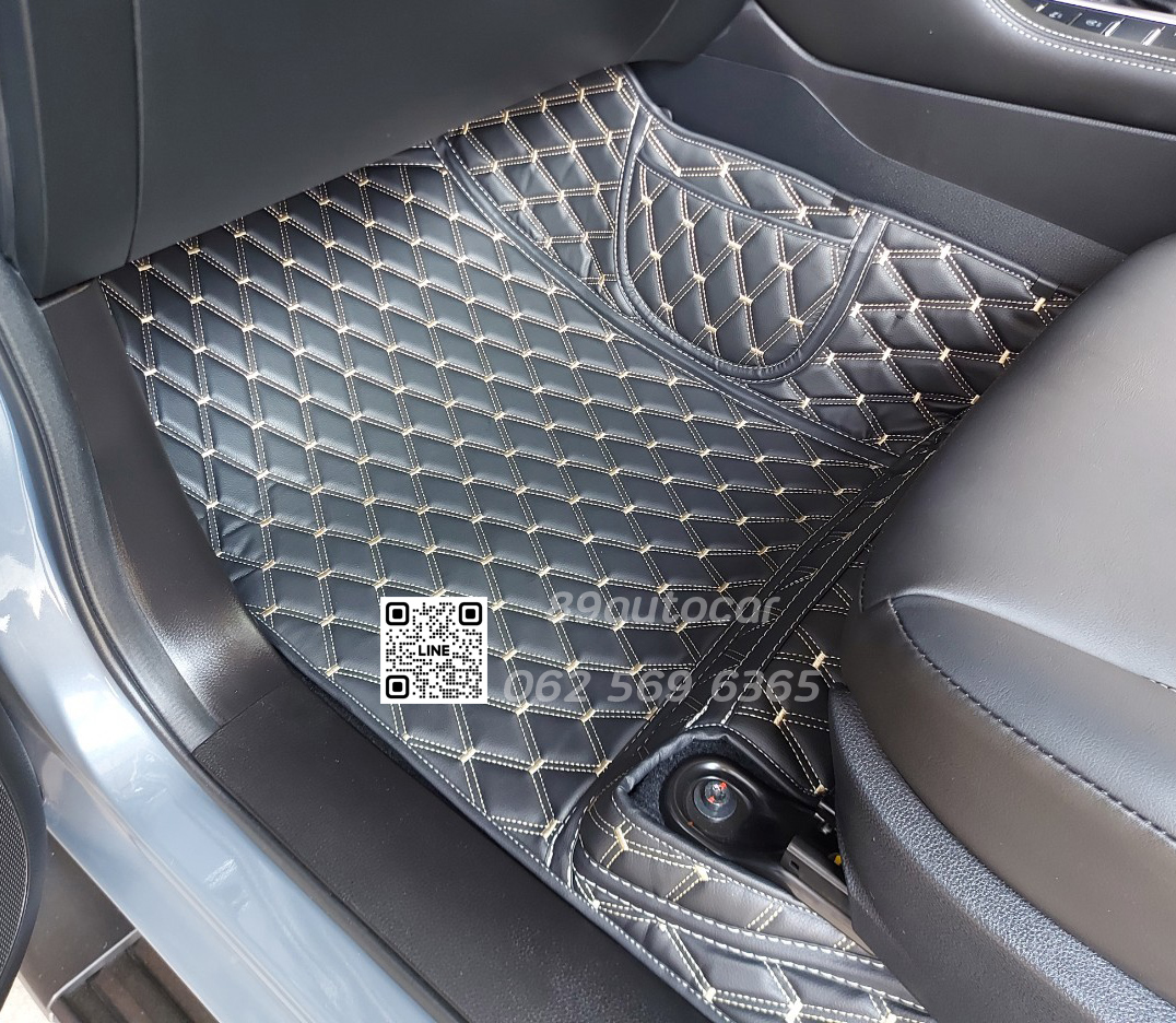 Isuzu Mu-X (มิวเอ็กซ์) 2021-2023 ปูพรมVVIP สีดำด้ายทอง เต็มคัน