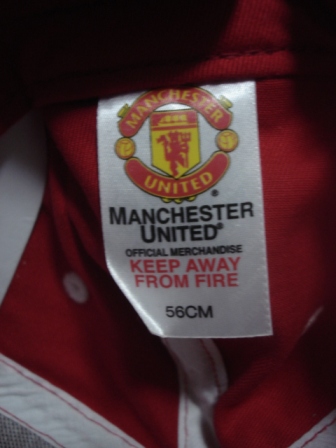 หมวก ฟุตบอล สโมสรแมนเชสเตอร์ ยูไนเต็ด - #32 เตเบซ ใหม่ / MANCHESTER UNITED Football Club Cap - #32 TEVEZ NEW