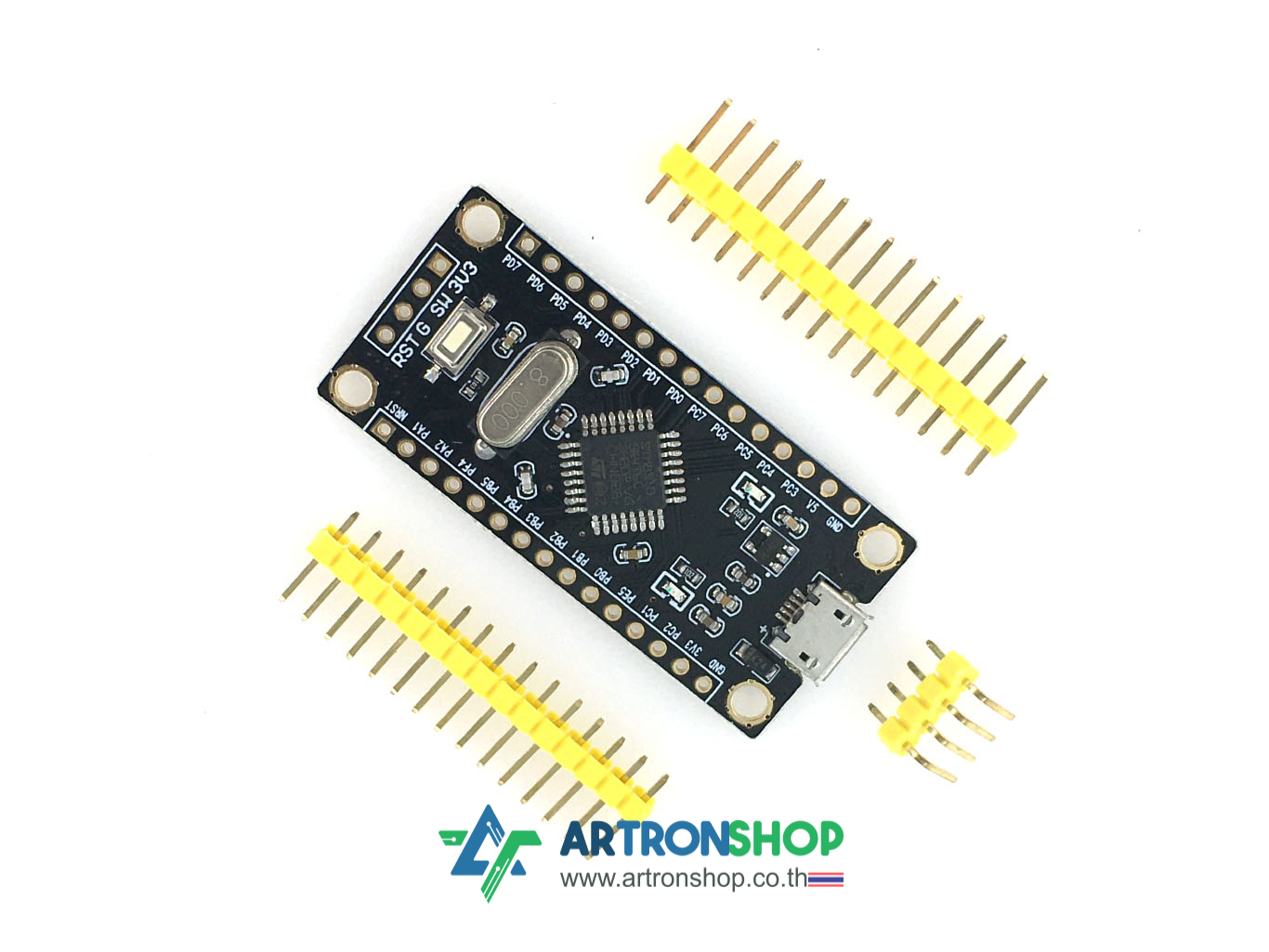 STM8S105K4T6 Development Board
