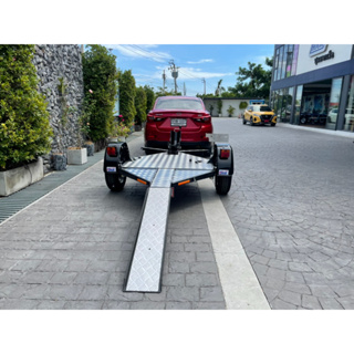 รถพ่วงบรรทุกมอเตอร์ไซด์ MASTERHOOK Sport bike 1 คัน รุ่น Single bike สามารถยกตั้งได้ (ราคาไม่รวมชุดลาก)