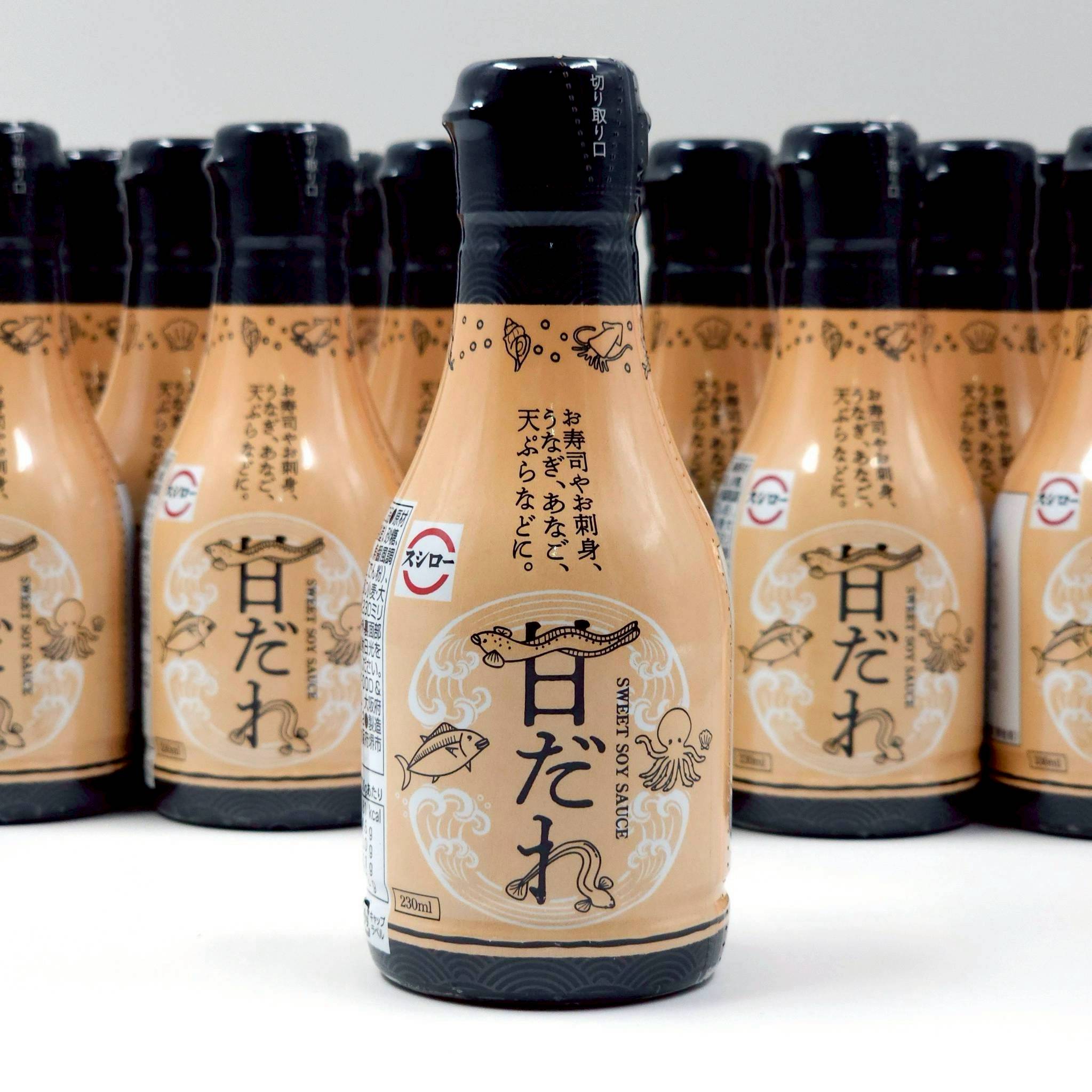 Sushiro Sauce ซอสจาก สึชิโร่ スシロー 合わせ醤油450ml＆甘ダレ230ml
