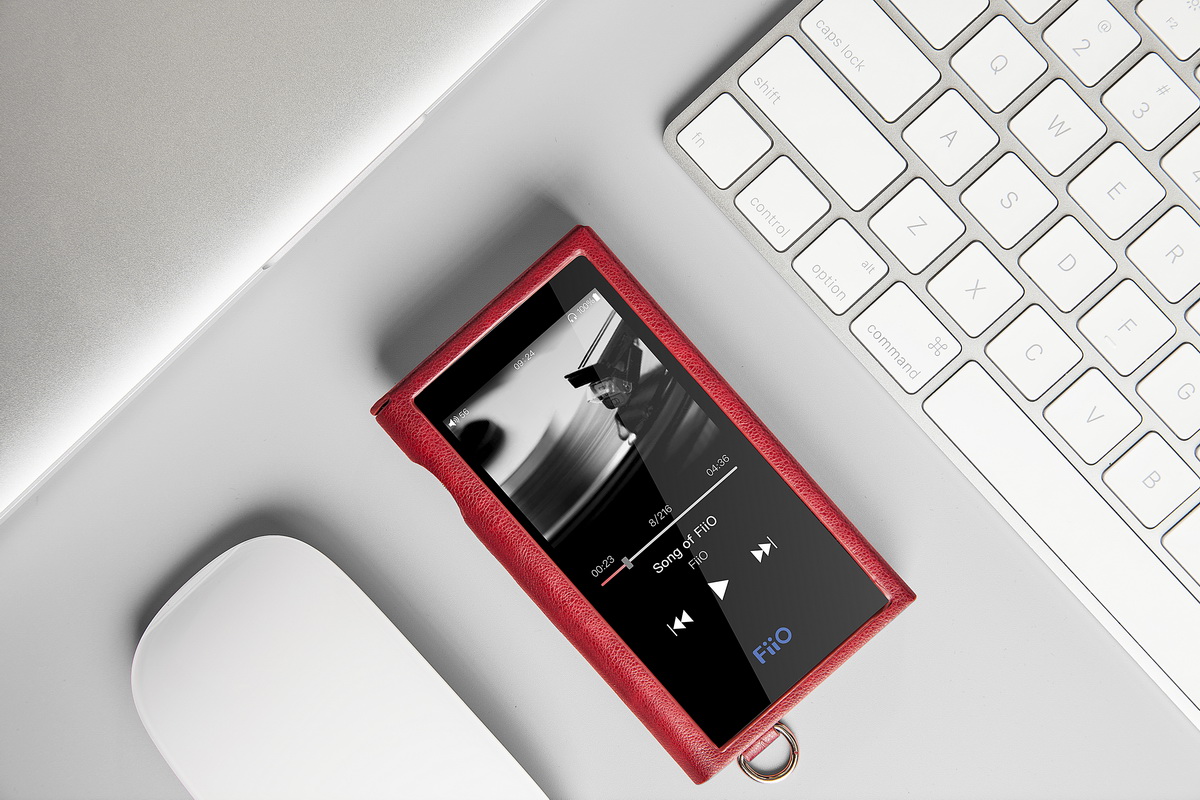 ขาย FiiO SK-M9 เคสหนังสุดหรูสำหรับ FiiO M9 ใช้งานง่าย ไม่ต้องเปิดเคส