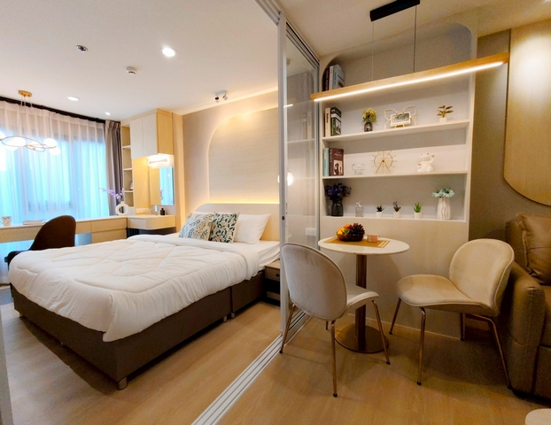 ให้เช่าคอนโด เทอร์ร่า เรสซิเดนซ์ ชั้น 9 ขนาด 30 ตร.ม.วิวสระ เฟอร์ครบ มีเครื่องซักผ้า ติดธรรมศาสตร์รังสิต