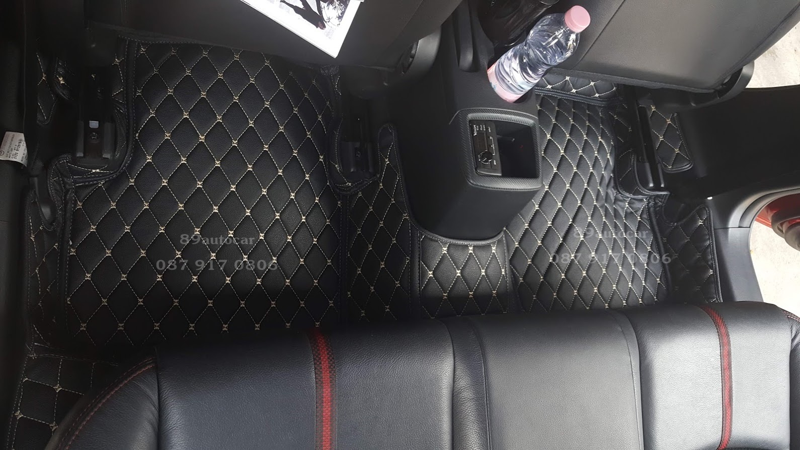พรม6D ปูพื้นรถยนต์ Mazda 2 2015-2021 เข้ารูป เต็มคัน