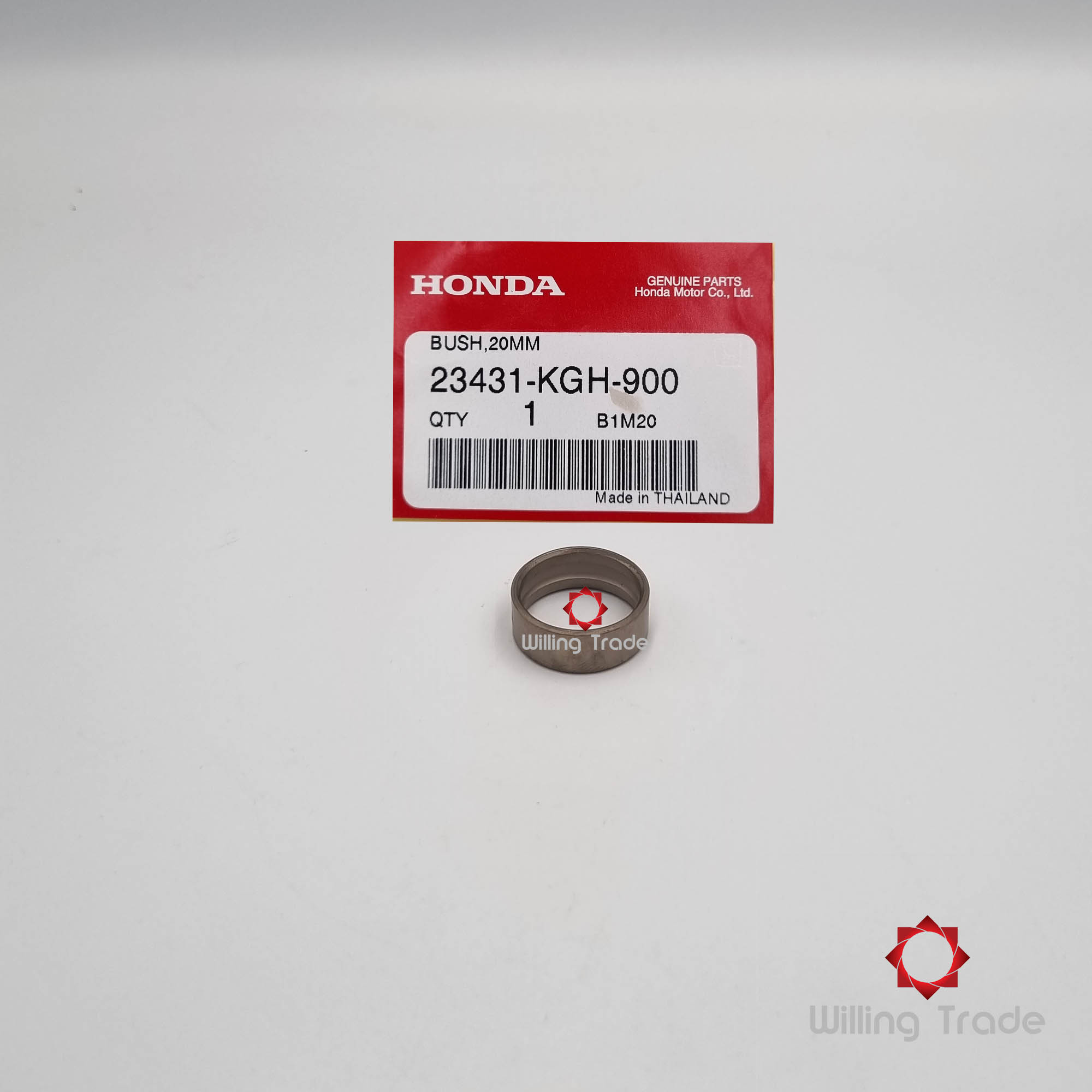 บู๊ช, 20 มม (WX548) HONDA: (23431-KGH-900): SONIC NEW-OLD ... แพ๊คละ 1 ชิ้น... [แท้ศูนย์ 100%] ...กลุ่มอะไหล่ชุดเฟืองเกียร์ ... BUSH, 20MM