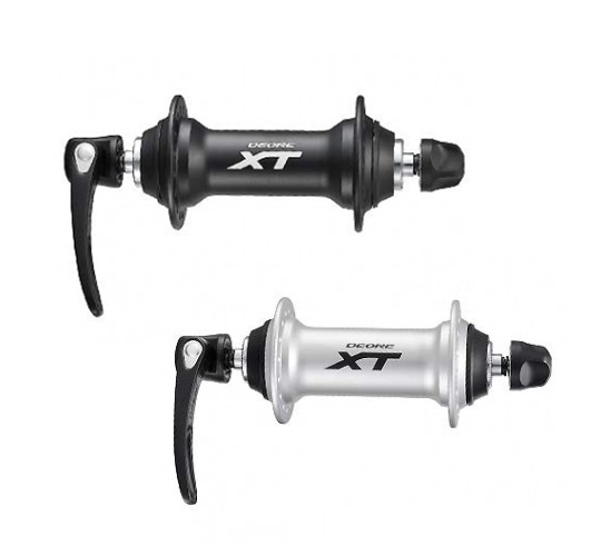 ดุมวีเบรค ดุมหน้า V-Brake SHIMANO XT, HB-T780, 36H, สีดำ, สีเงิน, มีกล่อง (Malay)