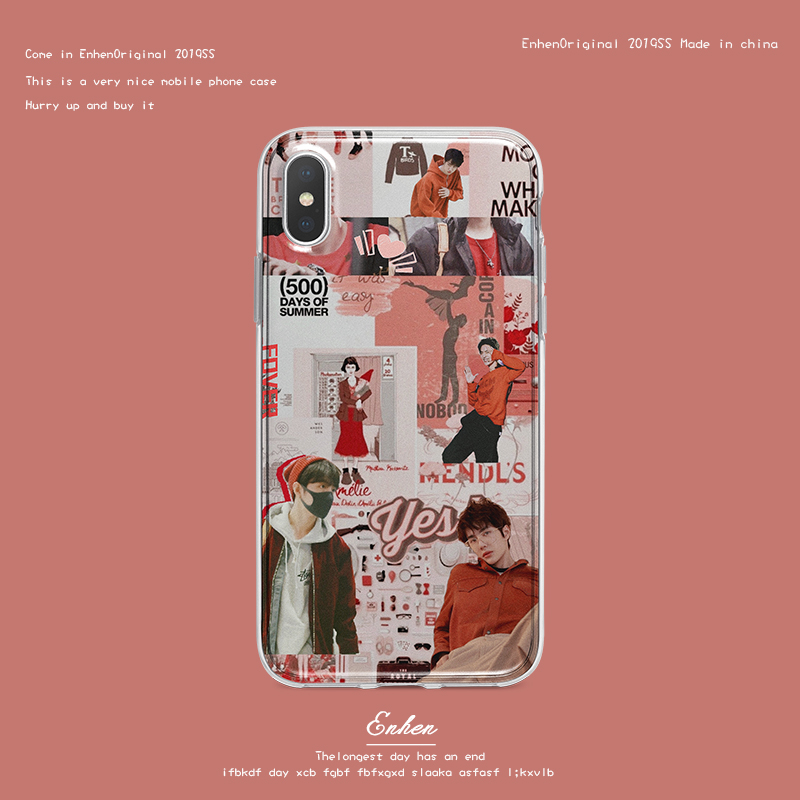 เคสใสสกรีนลาย หวังอี้ป๋อ & เซียวจ้าน (ระบุรุ่น)