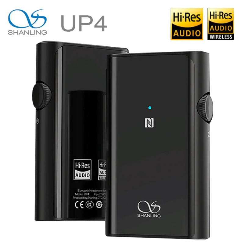 ขาย SHANLING UP4 DAC & AMP พกพารองรับ Bluetooth5.0 , LDAC , HWA , atpX HD , aptX LL , 96kHz/24bit