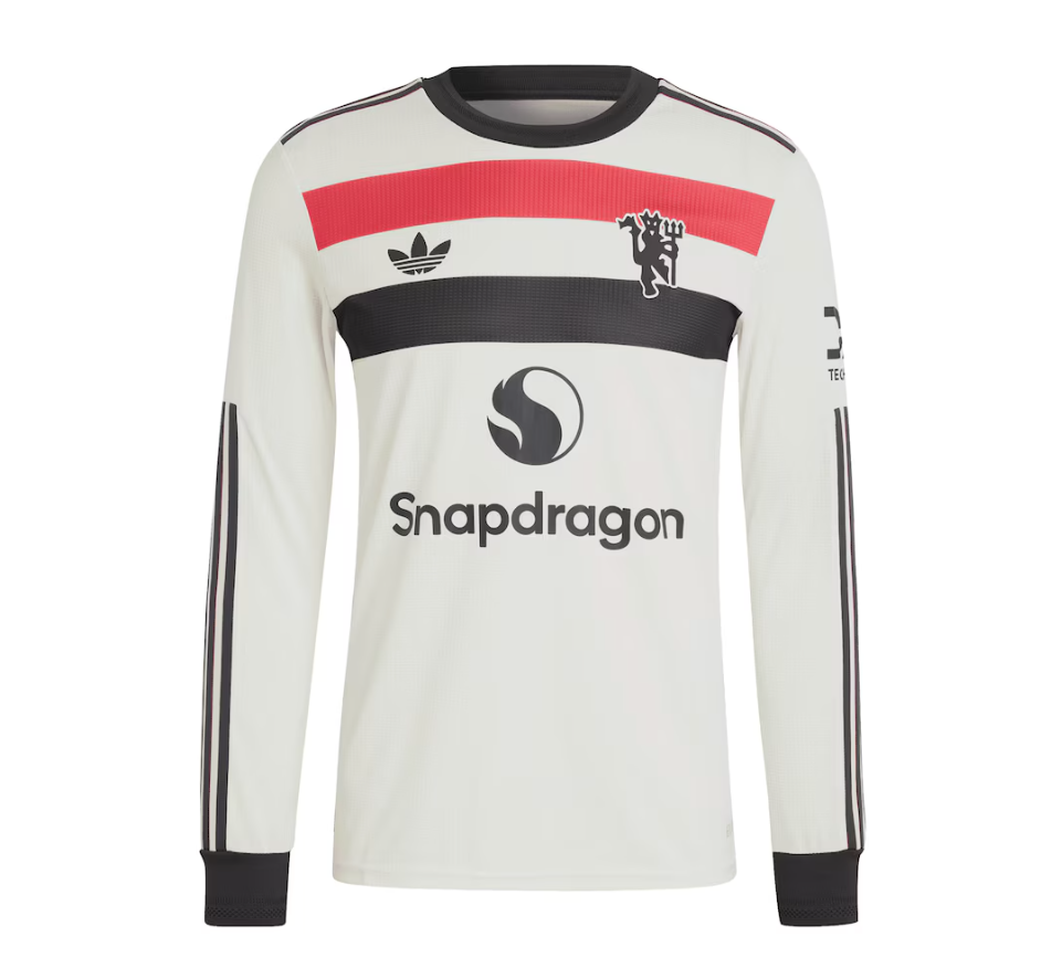 เสื้อแมนเชสเตอร์ ยูไนเต็ด 2024 2025 ชุดที่3 รุ่นนักเตะ Third Authentic แขนยาวของแท้