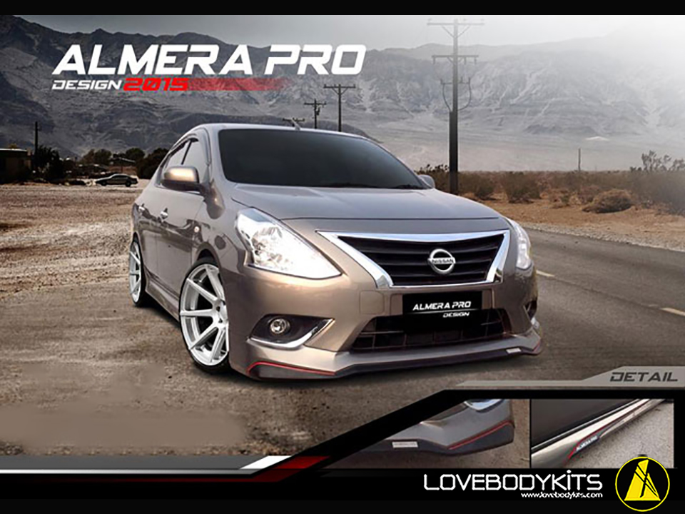 ชุดแต่ง DRIVE 68 : ALMERA 2014