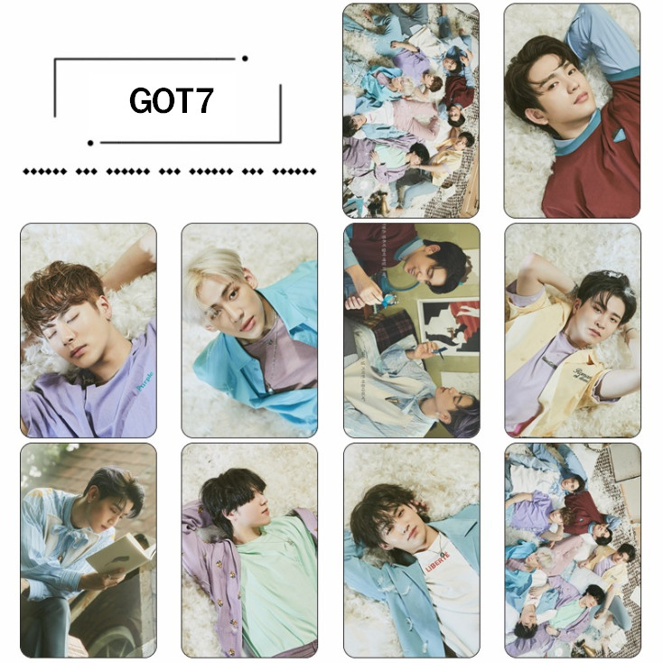 สติ๊กเกอร์การ์ด GOT7 - Present You